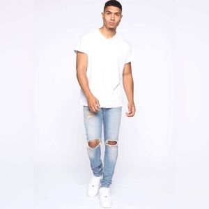 Brand New Men’s Fashion Nova Herse Skinny Jeans